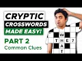 How to Solve Cryptic Crosswords for Beginners Part 2 Common Clues