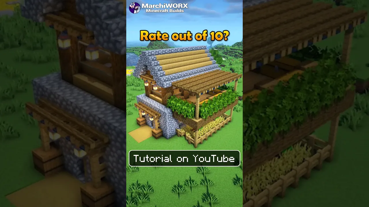 Minecraft Ultimate Starter Survival House ???? Build Tutorial