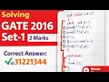 GATE CSE 2016 Question That Confuses Everyone Static Variable Recursion Trick