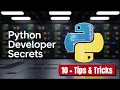 Python Tricks and Tips for Developers Improve your code