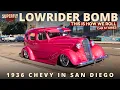 1936 Chevy Lowrider Bomb at Chicano Park San Diego