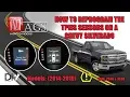 How To Reprogram the TPMS Sensors on a Chevy Silverado