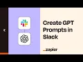 Create Prompts Using Slack and OpenAI s GPT Automatically