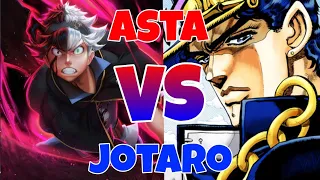 ASTA VS JOTARO KUJO JUMP FORCE 