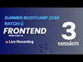 Frontend Session 3