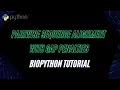 Biopython Pairwise Alignment with Gap Penalties DNA Sequence Analysis Tutorial