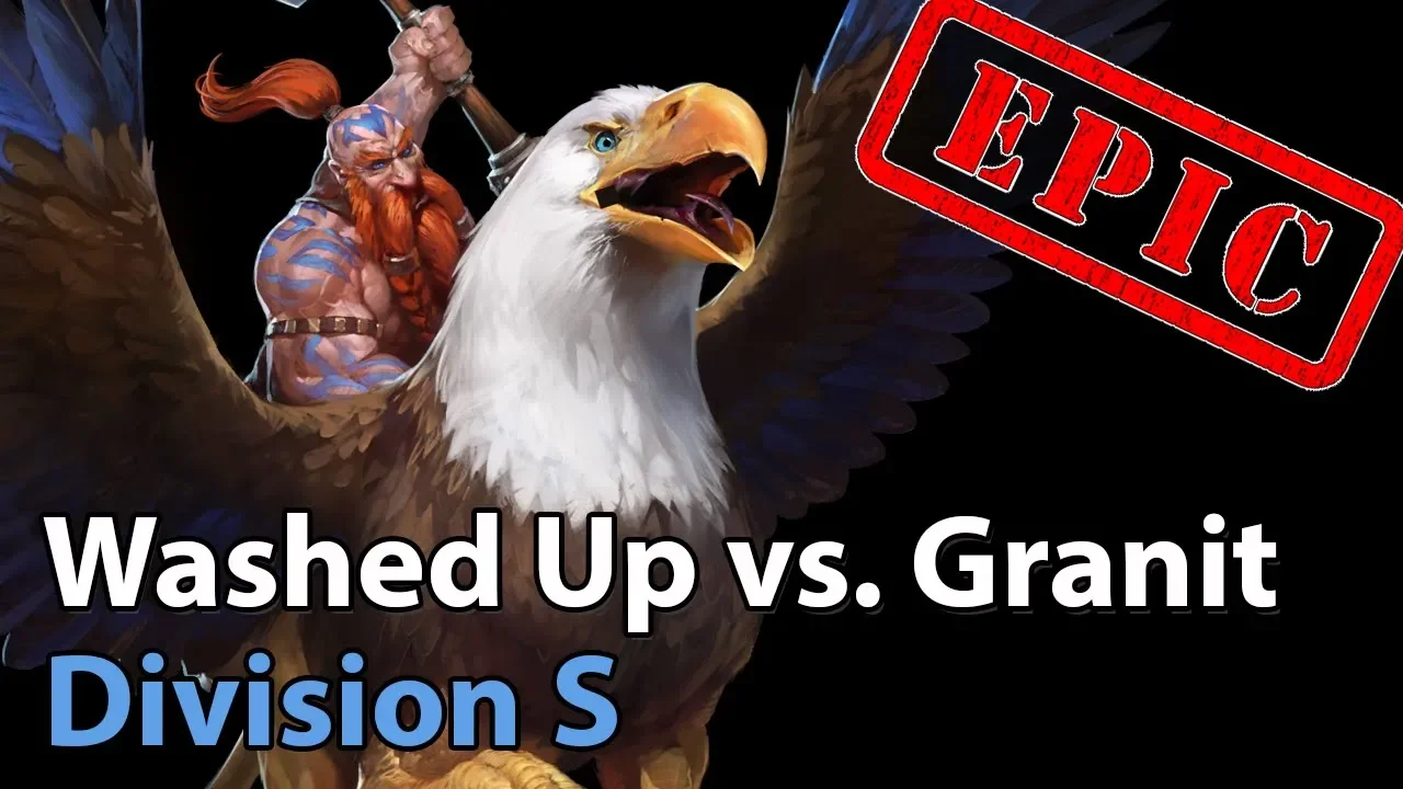 ► Heroes of the Storm: Washed Up vs. Granit Gaming - EPIC - Division S