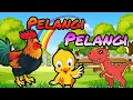 Download Lagu Lagu pelangi pelangi remix dengan animasi kartun unicorn ayam naik motor