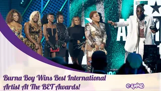 burna boy wins best international act at bet awards for the third time in a row 