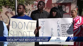 Omaha protests over OPD SWAT no-knock search warrant that shot killed man