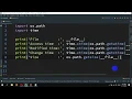 How to Retrieve file properties In Python