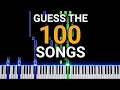 Download Lagu Guess 100 Songs on Piano! Games, Movies, Classical, and more! (100K Subscriber Special)