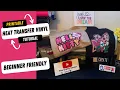 How To Use Printable Heat Transfer Vinyl Beginner Friendly All you need is a inkjet printer
