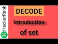 Introduction to sets hackerrank python solution introduction to set solution