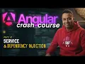Angular crash course 2026 - Part 8 Service Dependency Injection