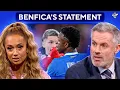 Lagu Kate Scott's powerful statement on racism in football as Benfica release Prestianni statement