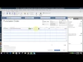 QuickBooks Tutorial Part 09 Purchase Order for Inventory Receive Inventory and entring bill