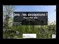 Cours Java 15 les exceptions 1