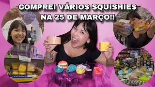 FUI NA 25 DE MARÇO COMPRAR OS SQUISHIES MAIS FAMOSOS DA INTERNET!!! *testei e avaliei todos eles*