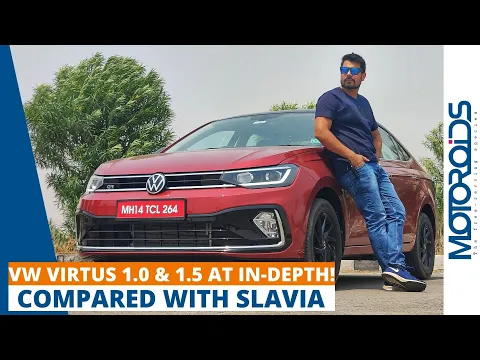 VW Virtus 1.0 & 1.5 AT | In-Depth Test Drive | Every Difference Over Slavia Explained!