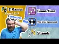NYT Connections Mini Crossword and Strands March 8 2025