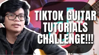 Download GUITAR TUTORIAL YOUTUBER TRIES TIKTOK GUITAR TUTORIALS CHALLENGE!!! MP3