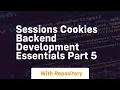 Sessions cookies backend development essentials part 5