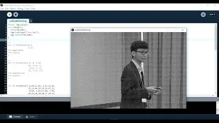 Ordered dithering with noticeable crosshatch patterns Image Processing HBY coding academic