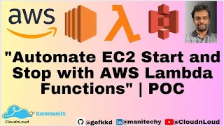 Automate Your EC2 Start and Stop with AWS Lambda Functions poc manitechy