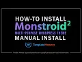 How to Install Monstroid2 WP Theme Manual Installation