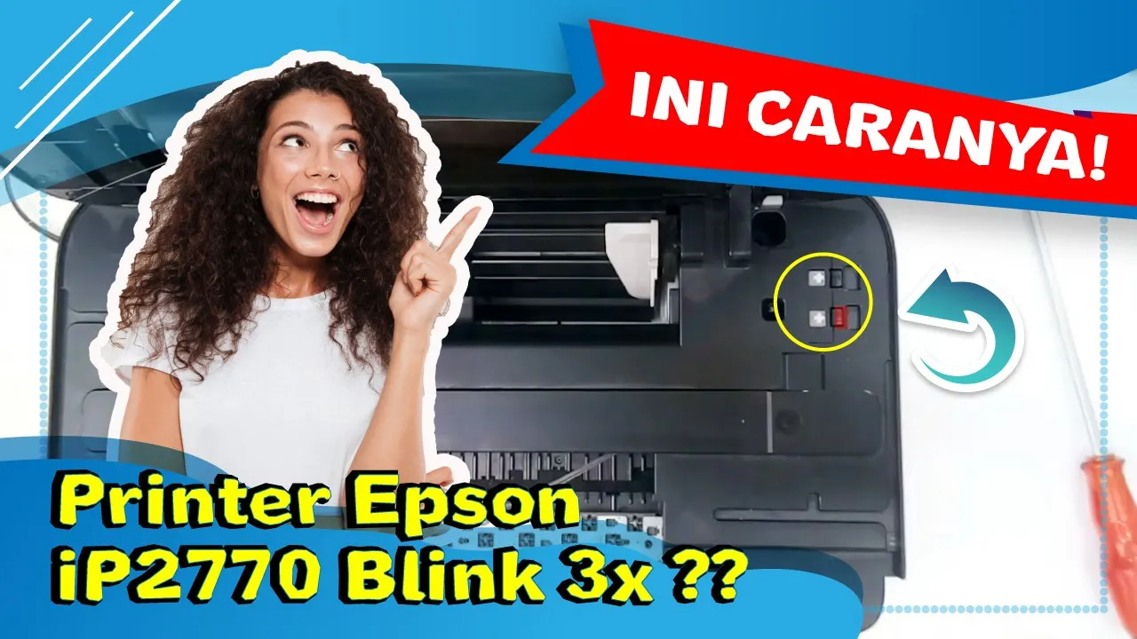 SOLUSI blink 15 kali paling ampuh untuk printer canon ip 2770. 