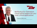 NetBackup for Openstack Cloud-native support for your most critical applications