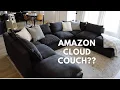BEST AFFORDABLE CLOUD COUCH ON AMAZON HONEST REVIEW