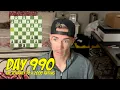 Lagu Day 990: Playing chess every day until I reach a 2000 rating