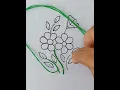 Hand embroidery flower bouquet botanical flower design stitching tutorial rose