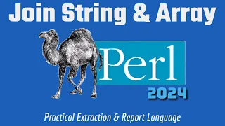 Learn Perl Programming Tutorial Join Array String 2024