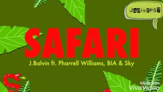 Safari J Balvin Ft Pharrell Williams BIA Sky DESCARGA 