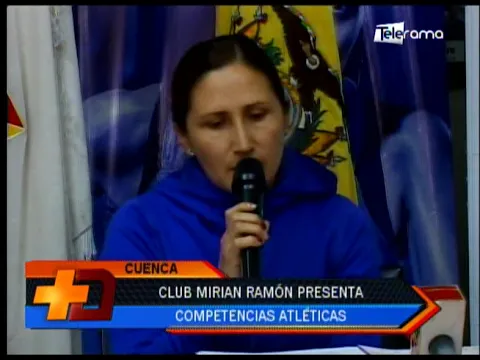 Club Mirian Ramón presenta competencias atléticas