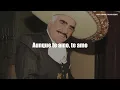 Vicente Fernández - De 7 A 9 (Letra / Lyrics)