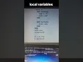 local variables in ruby