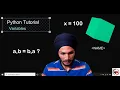 Python Tutorial Variables in Python Swaping Variables User input
