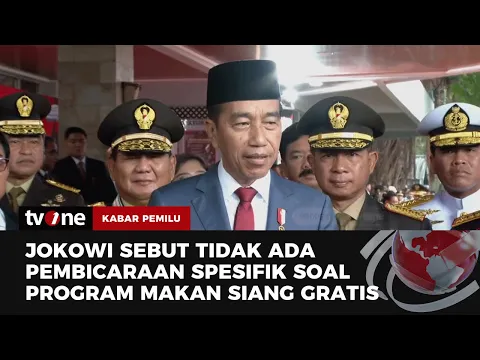 Jokowi Buka Suara Soal Program Makan Siang Gratis