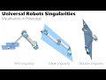 Universal Robots Singularities Visualisation in Polyscope