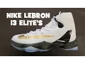 Nike Lebron 13 Elite White Gold Sneaker Detailed Review With Dj Delz