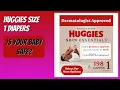 REVIEW 2026 Huggies Size 1 Diapers Features