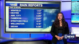 Heaviest rain misses Kansas but state receives much-needed precipitation