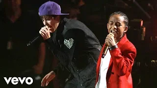 Justin Bieber Never Say Never Ft Jaden Smith Live 