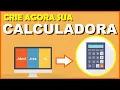 Como criar uma Calculadora com HTML CSS E JAVASCRIPT