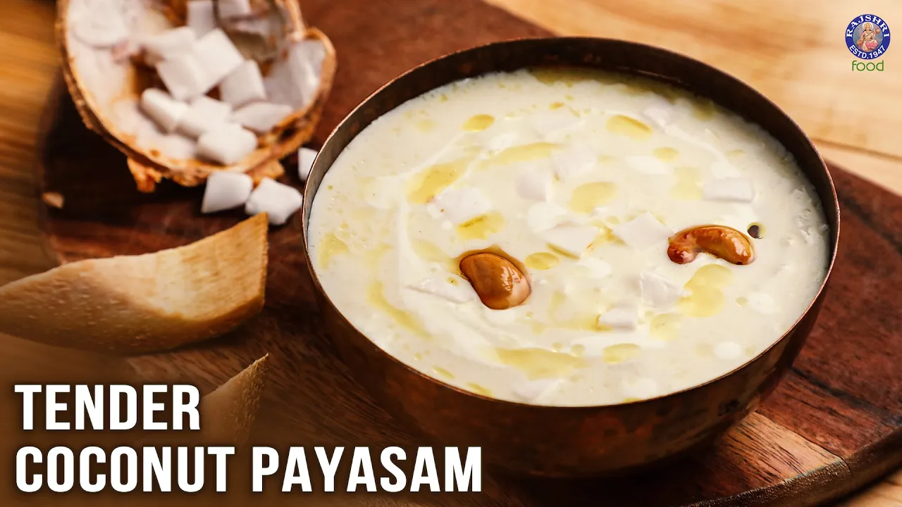 Rich and Flavourful Tender Coconut Payasam Recipe   Elaneer Payasam   Coconut Kheer   Kheer Recipe