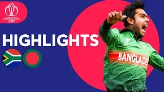 tigers win in thriller south africa vs bangladesh match highlights icc cricket world cup 2019
